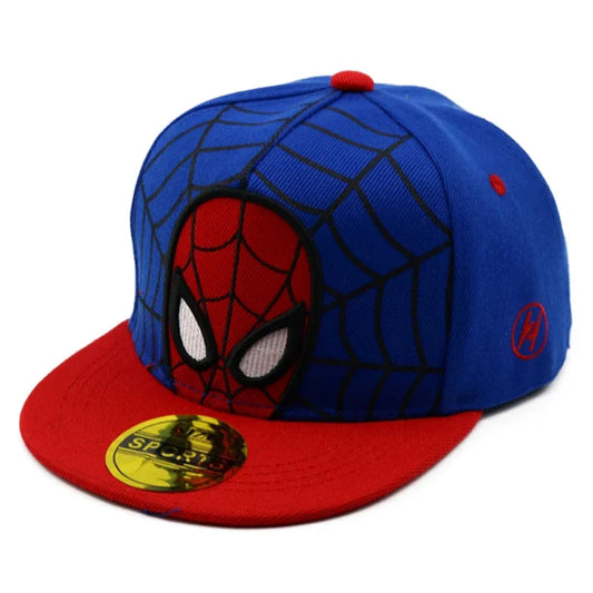Disney Anime Cartoon Spiderman Kids Hats Toddler Baby Baseball Cap